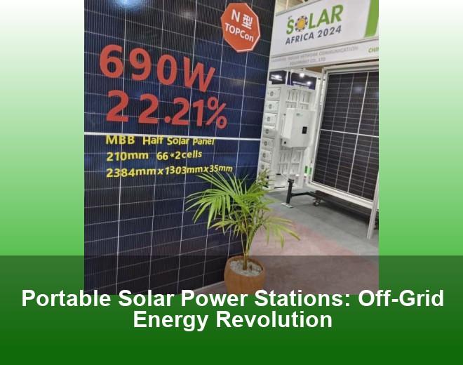 Portable Solar Power Stations: Off-Grid Energy Revolution